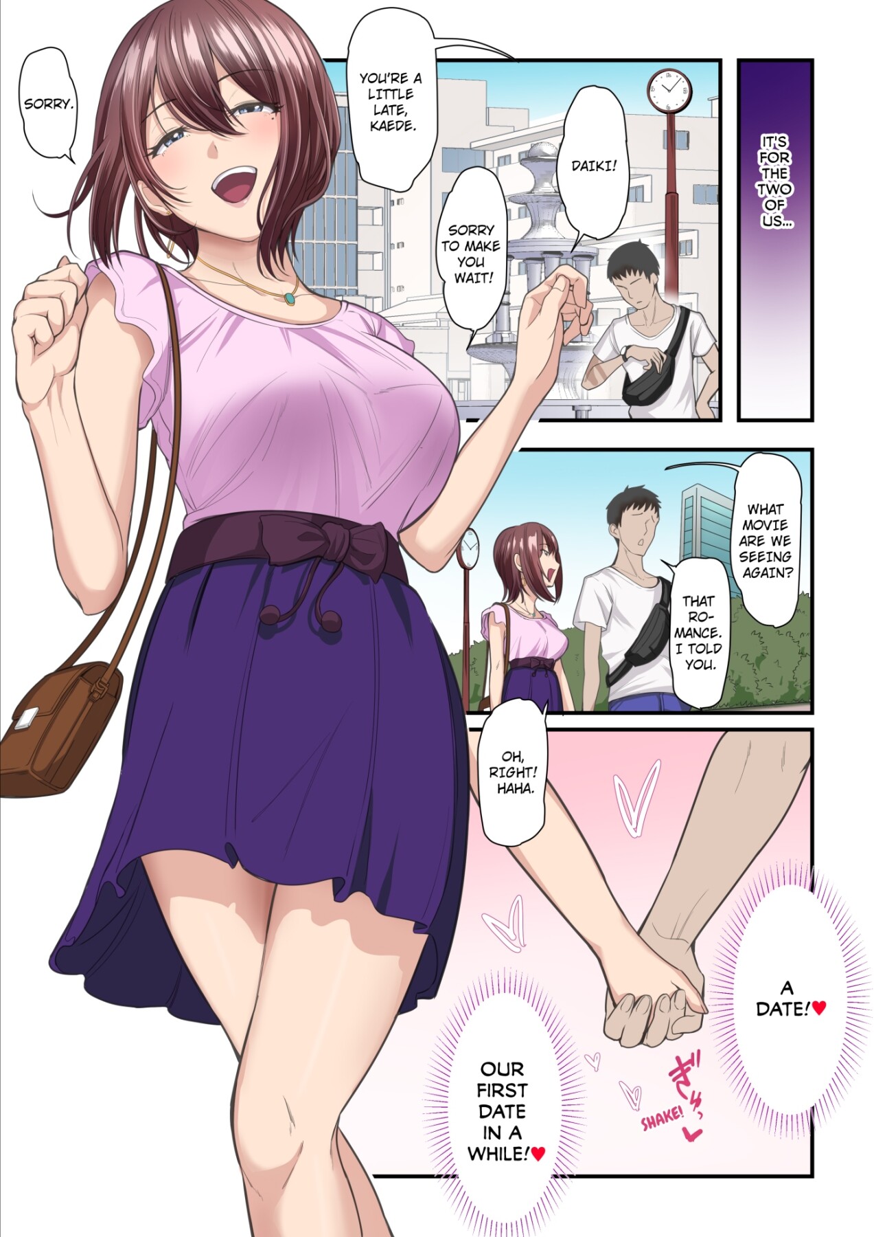 Hentai Manga Comic-Kaede and Her Sugar Daddy-Read-12